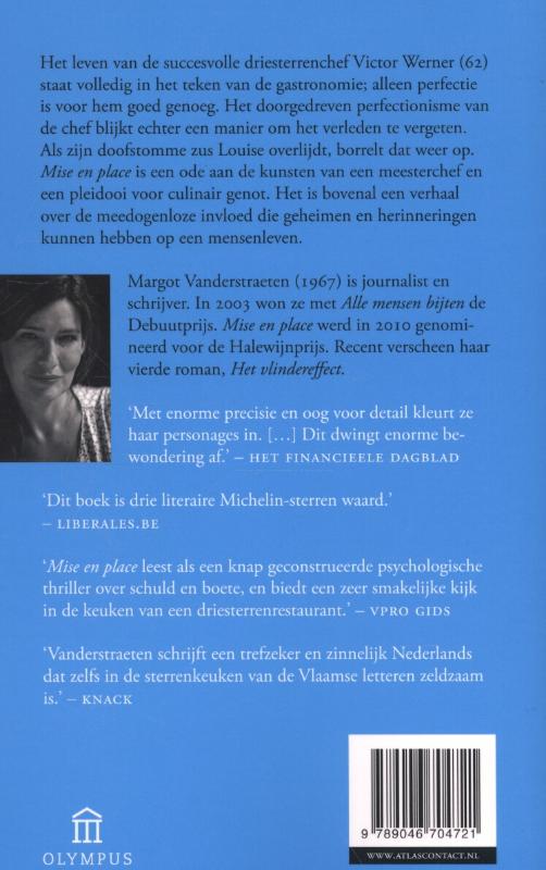 Achterkant van Mise en place
