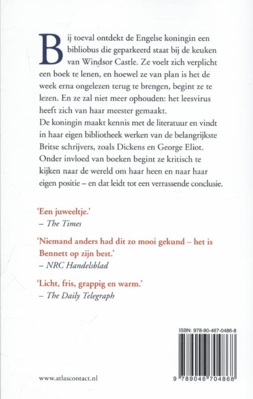 Achterkant van De ongewone lezer