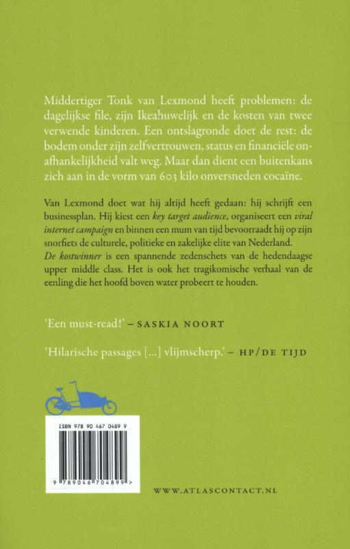 Achterkant van De kostwinner