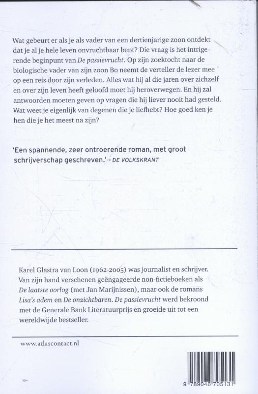 Achterkant van De passievrucht
