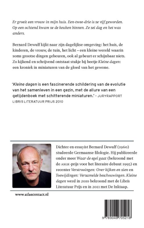 Achterkant van Kleine dagen