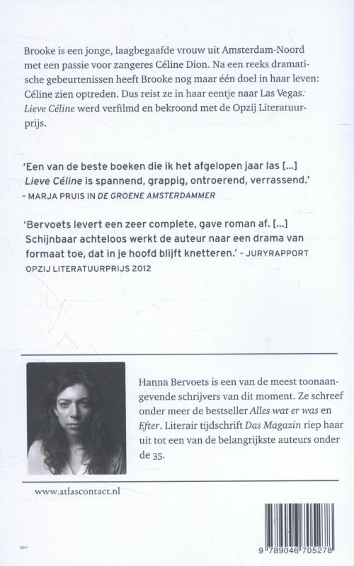 Achterkant van Lieve Céline