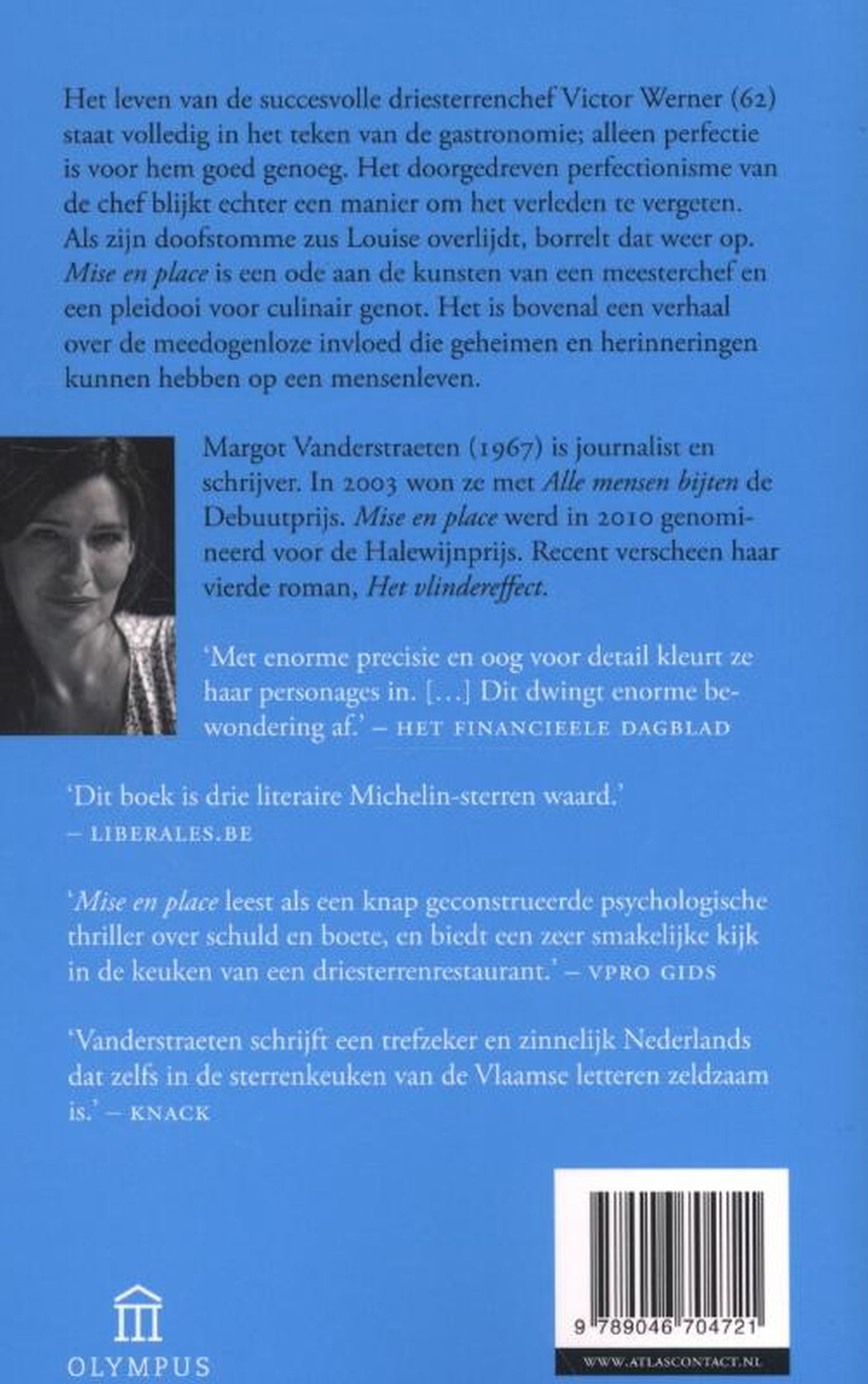 Achterkant van Mise en place