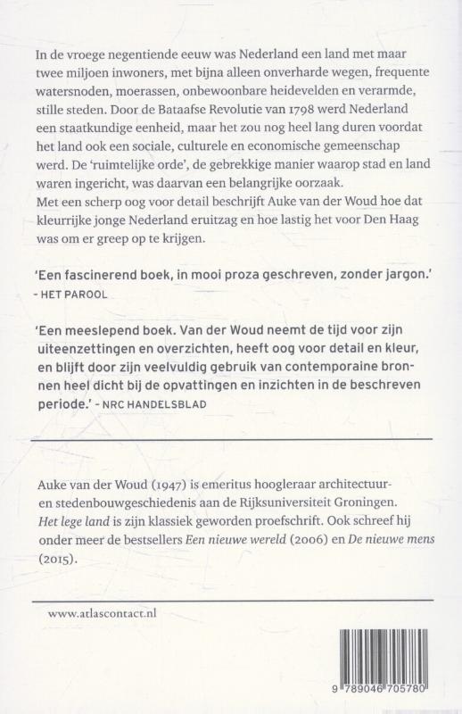 Achterkant van Het lege land