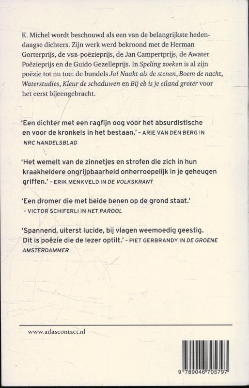 Achterkant van Speling zoeken