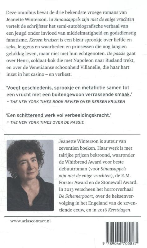 Achterkant van Sinaasappels zijn niet de enige vruchten ; Kersen kruisen ; De passie