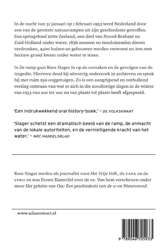 Achterkant van De ramp