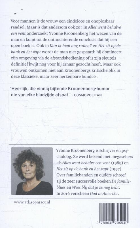 Achterkant van Alles went behalve een vent; Kan ik hem nog ruilen?; Het zit op de bank en het zapt