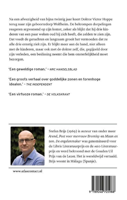 Achterkant van De engelenmaker