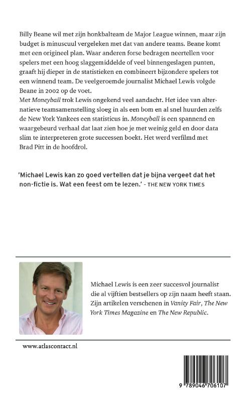 Achterkant van Moneyball