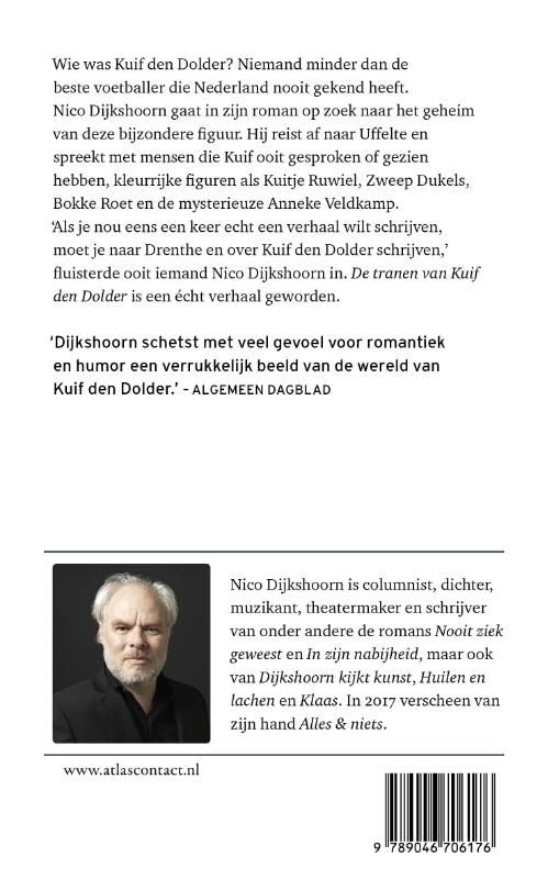 Achterkant van De tranen van Kuif den Dolder