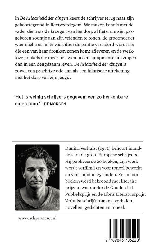 Achterkant van De helaasheid der dingen