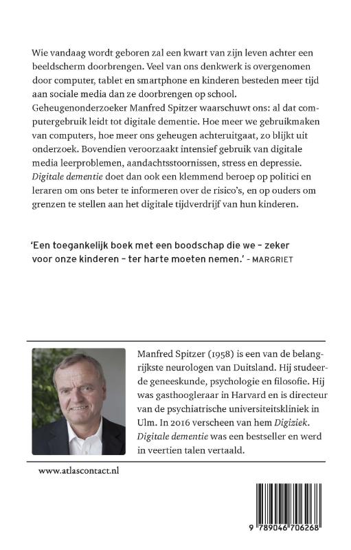 Achterkant van Digitale dementie