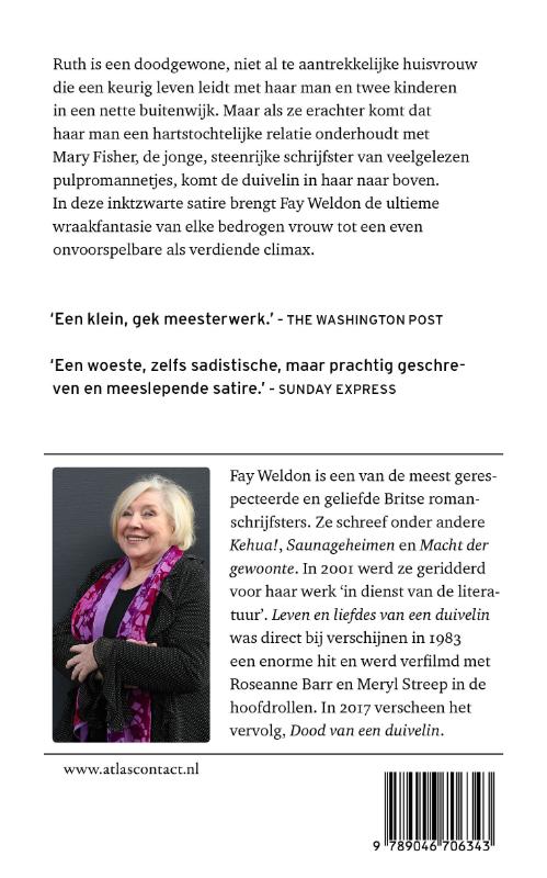 Achterkant van Leven en liefdes van een duivelin