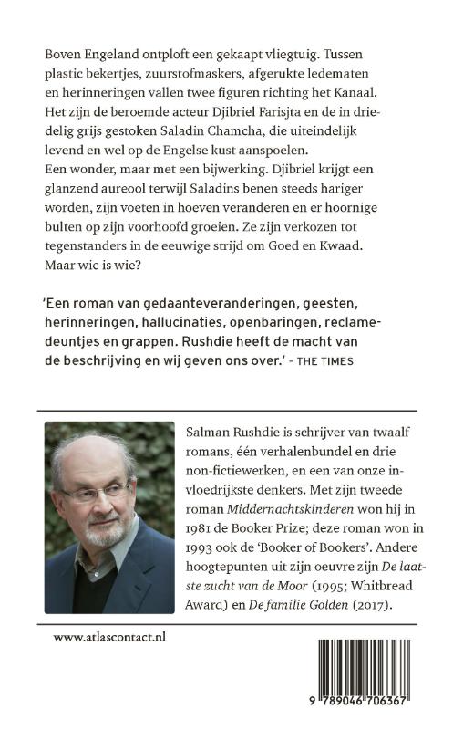 Achterkant van De Duivelsverzen