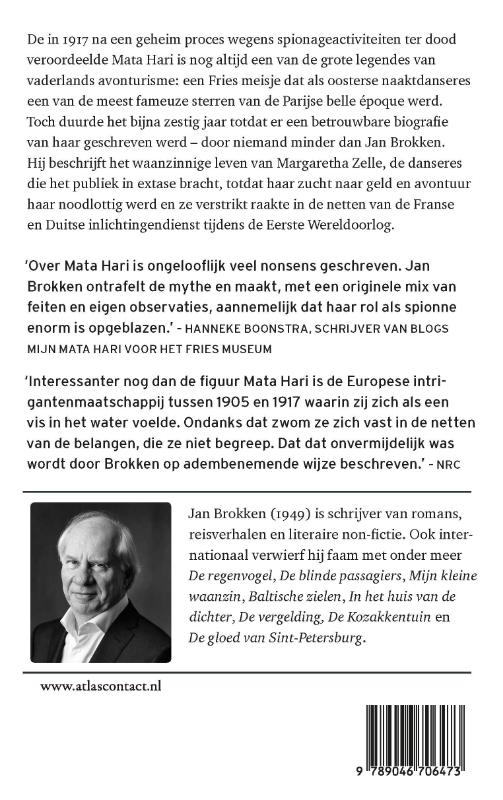Achterkant van Mata Hari