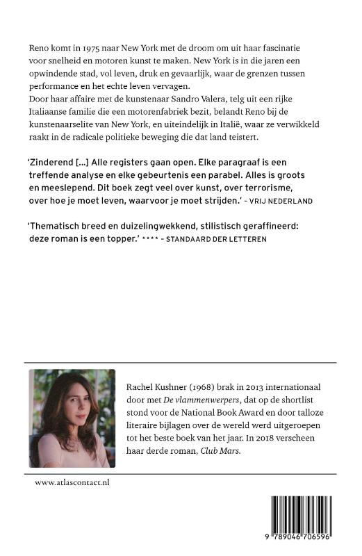 Achterkant van De vlammenwerpers