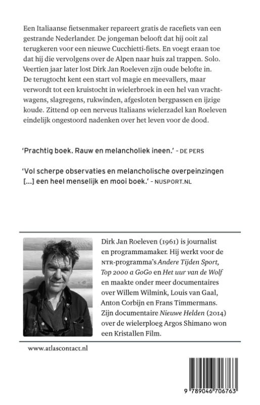 Achterkant van De nieuwe fiets