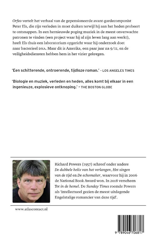 Achterkant van Orfeo