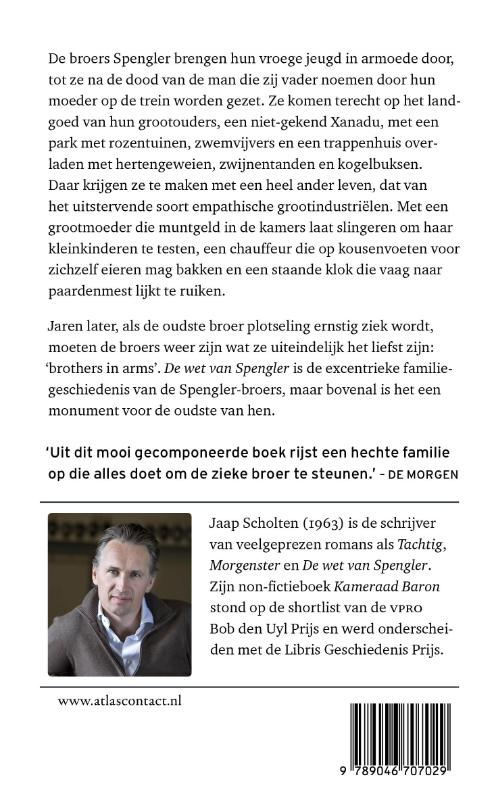 Achterkant van De wet van Spengler