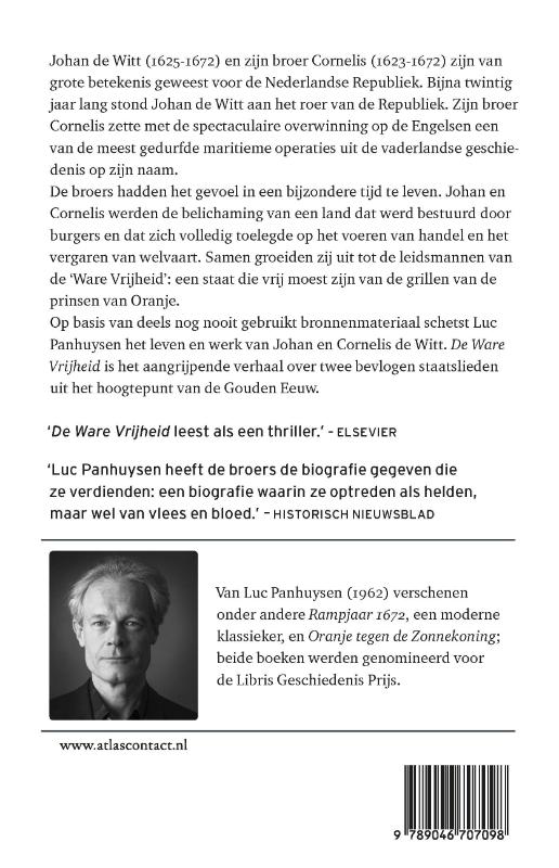 Achterkant van De ware vrijheid