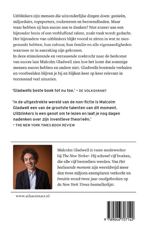 Achterkant van Uitblinkers