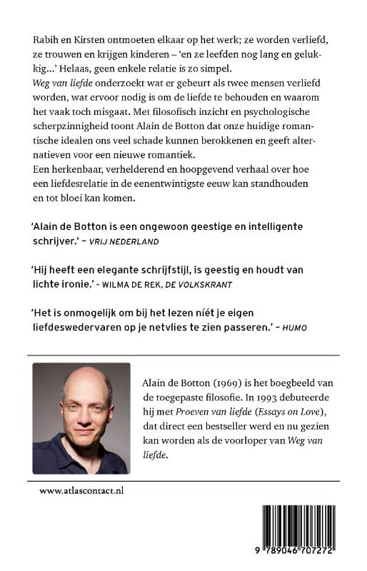 Achterkant van Weg van liefde