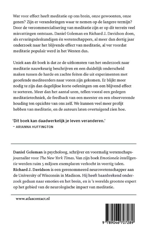 Achterkant van Meditatie