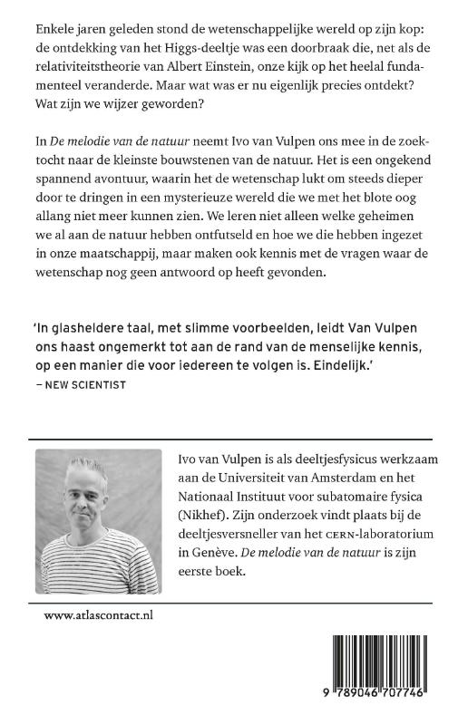 Achterkant van De melodie van de natuur