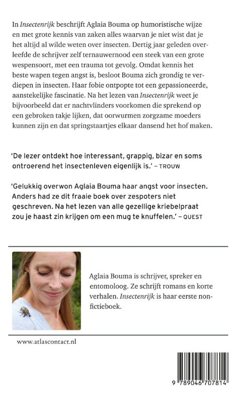 Achterkant van Insectenrijk