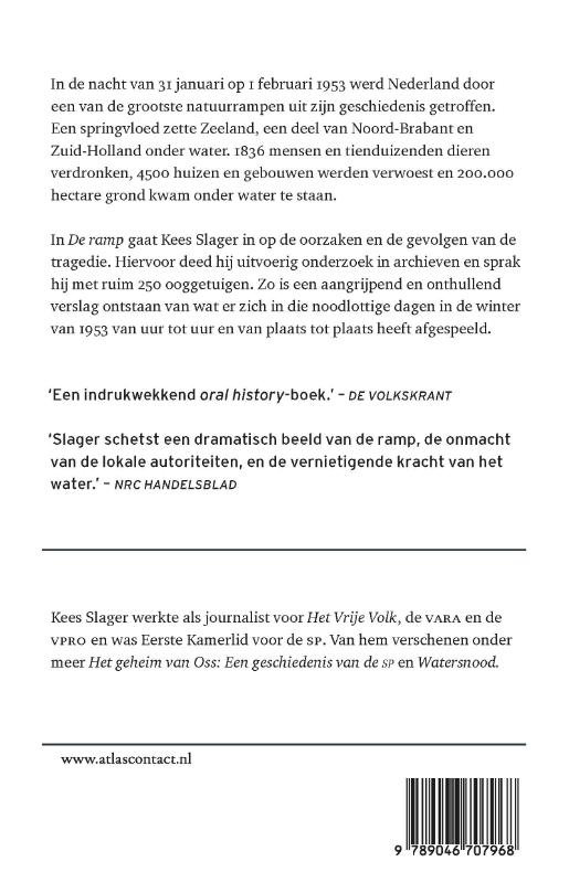 Achterkant van De ramp