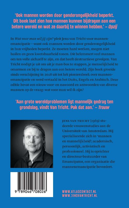 Achterkant van Wat voor man wil jij zijn?