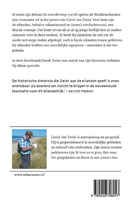 Achterkant van De Waddeneilanden