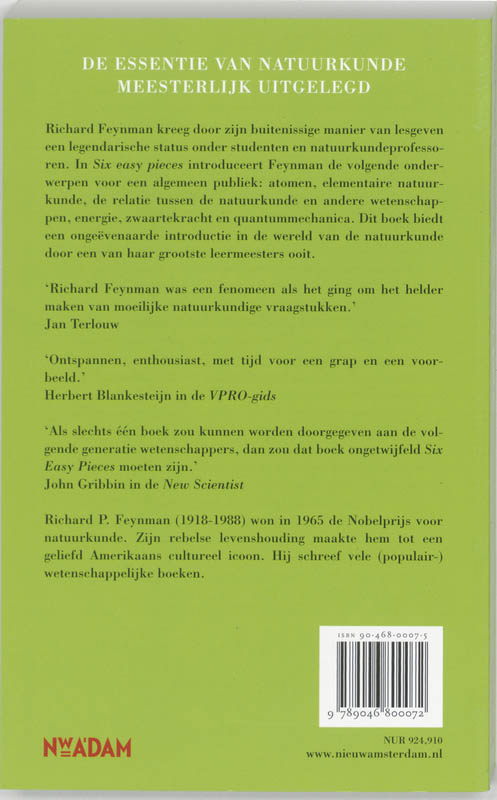 Achterkant van Nederlandse editie