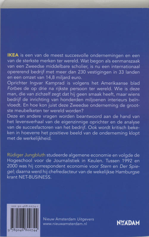 Achterkant van Ikea