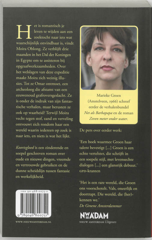 Achterkant van Koortsgloed