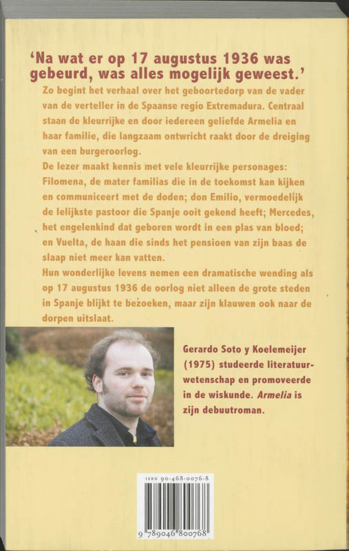 Achterkant van Armelia