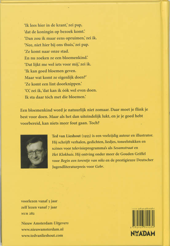 Achterkant van Ik en de koningin
