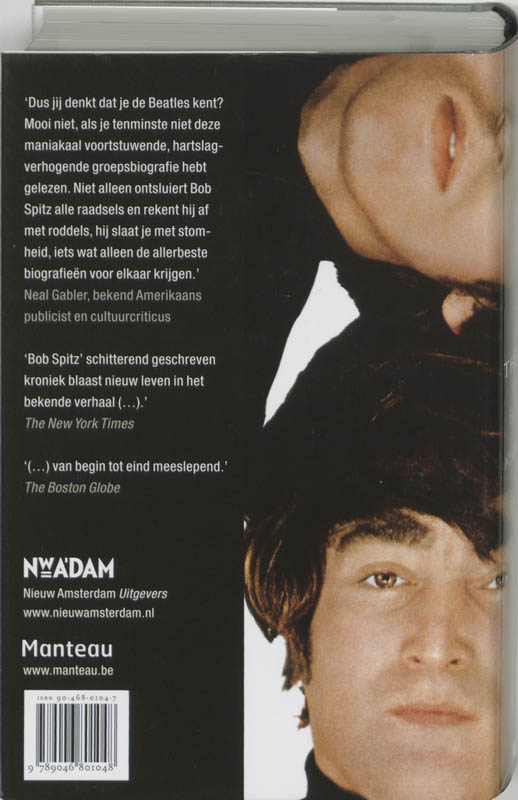 Achterkant van The Beatles