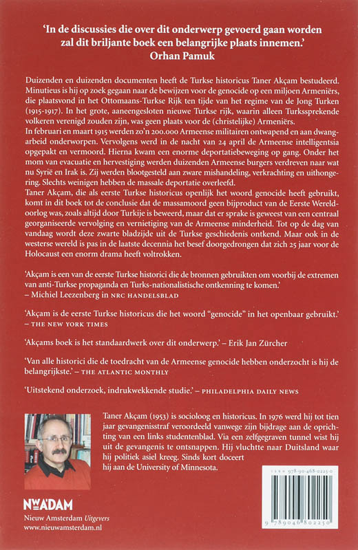 Achterkant van De Armeense genocide