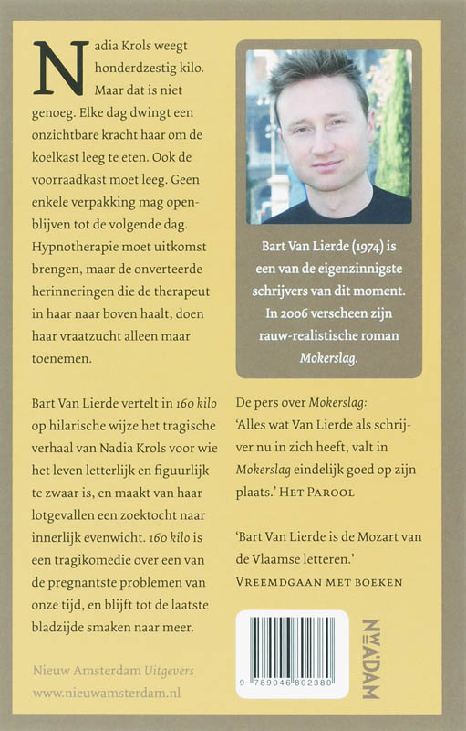 Achterkant van 160 kilo