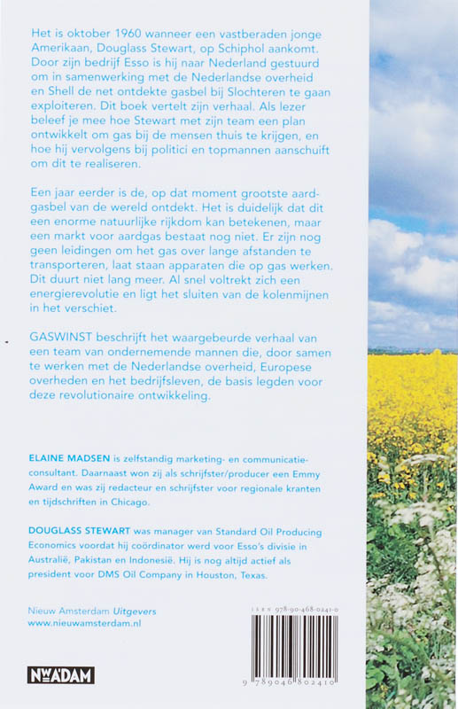 Achterkant van Gaswinst