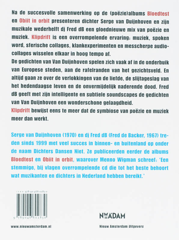 Achterkant van Klipdrift