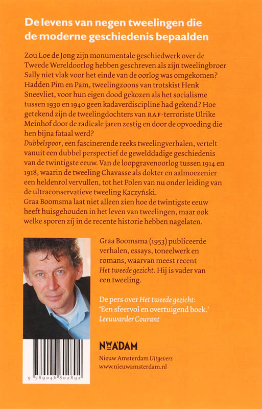 Achterkant van Dubbelspoor