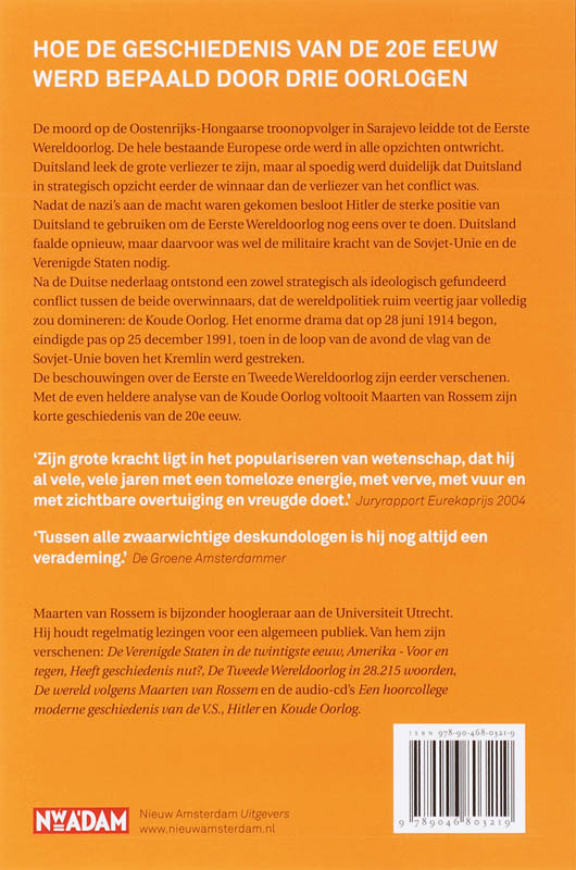 Achterkant van Drie oorlogen