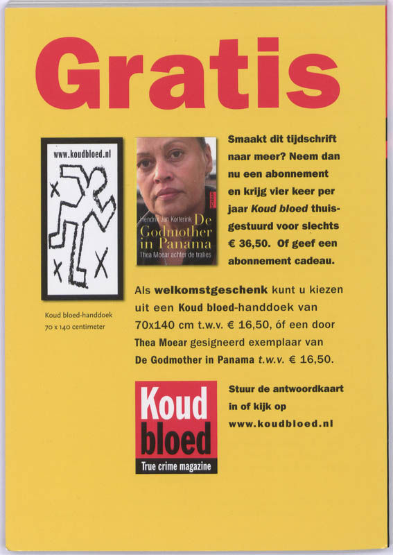 Achterkant van De geheime gesprekken van John van den Heuvel en John Mieremet