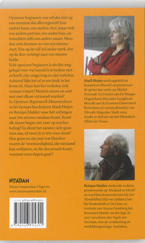 Achterkant van Opnieuw beginnen