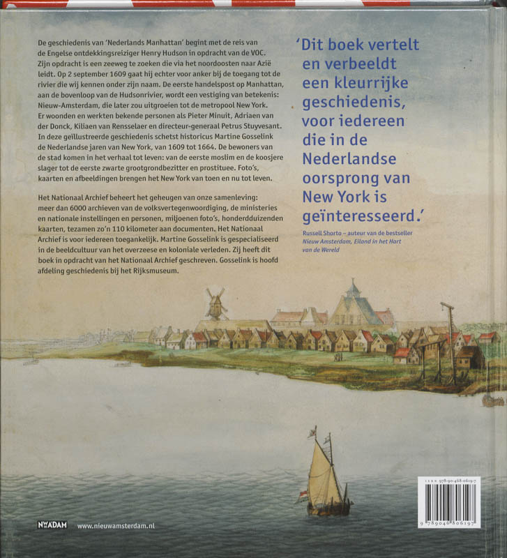 Achterkant van New York Nieuw- Amsterdam