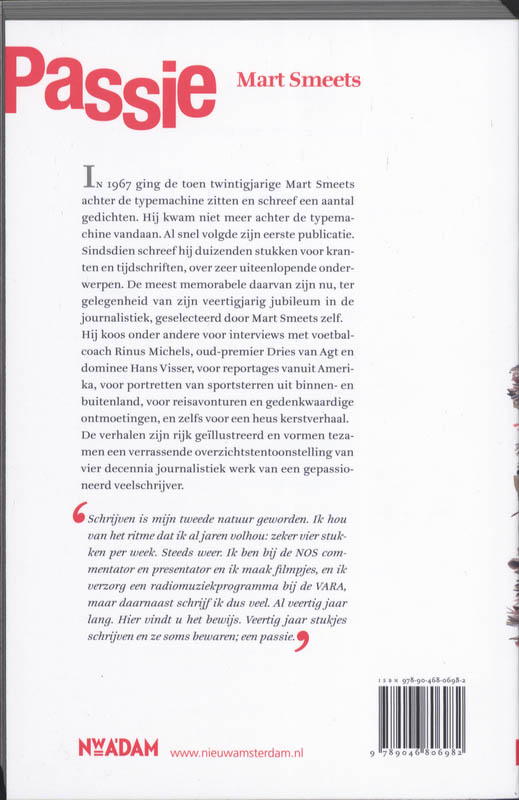 Achterkant van Passie