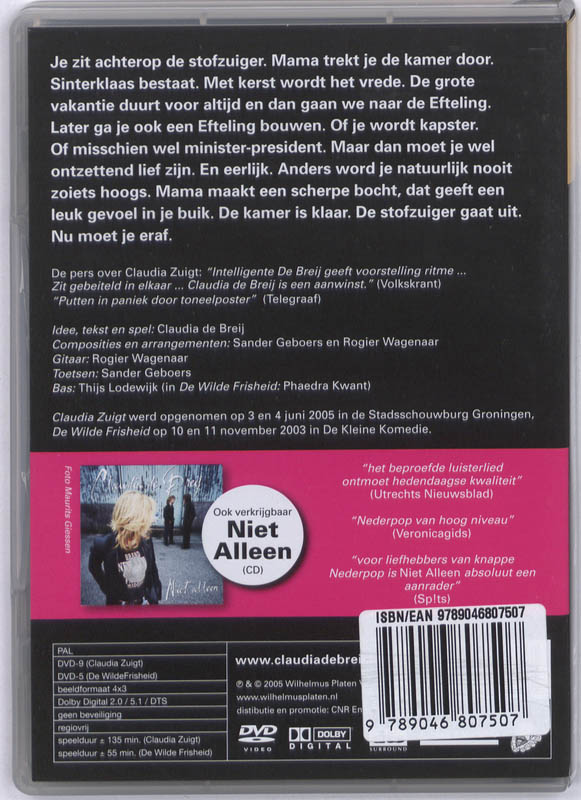 Achterkant van Claudia zuigt/ De wilde frisheid